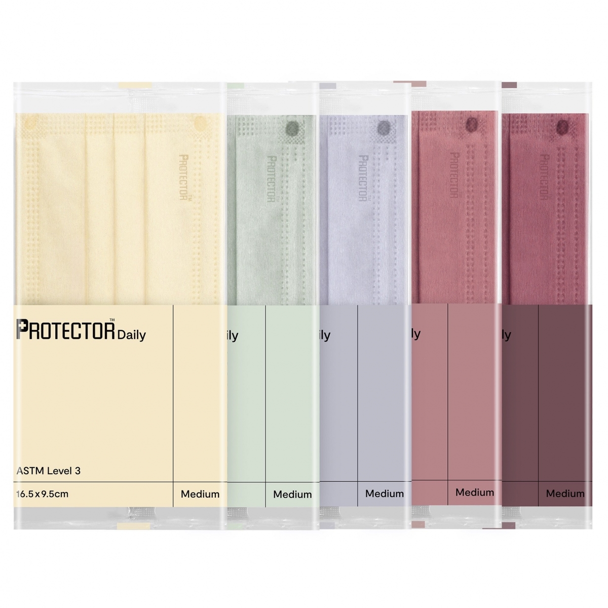 【香港口罩】Protector推絕美春日新色!奶油黃、鼠尾綠、日出紅極具清新溫柔氣質!