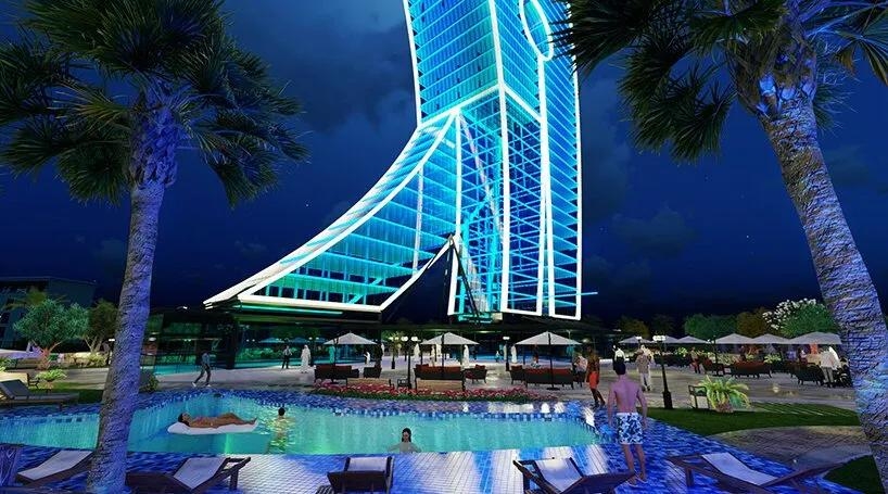 杜拜-衣夾塔-中東地標-ClothespinTower-4