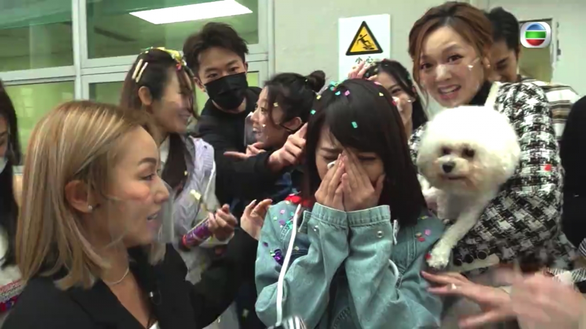 【TVB大整蠱】鄭融扮遺失小狗Bella林穎彤自責爆喊/網民負評無聊