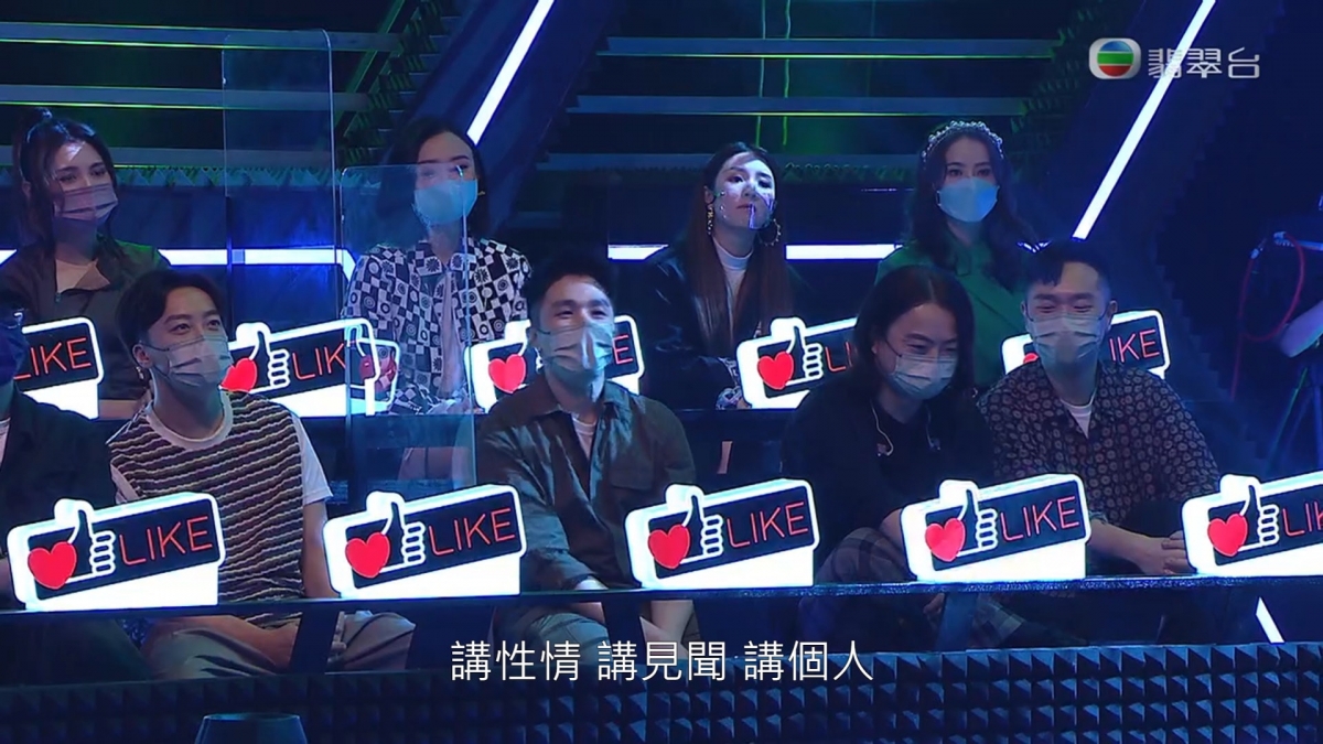 《勁歌金曲》還招募了20名「音樂選民」,在錄影現場為即時喔喔歌手的演繹按讚評分
