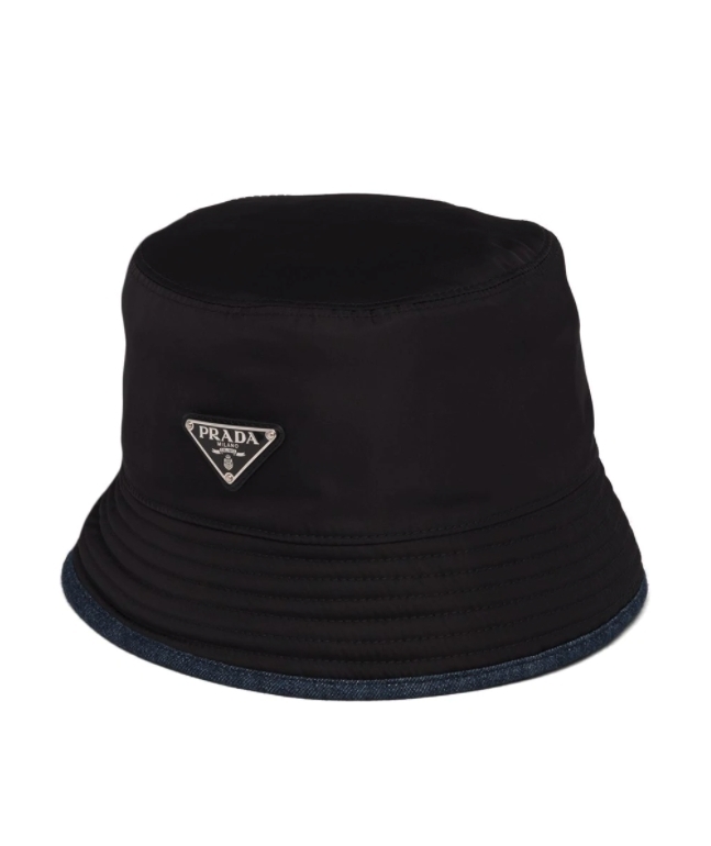 【名牌帽推薦】Prada reversible bucket hat HK$3,750