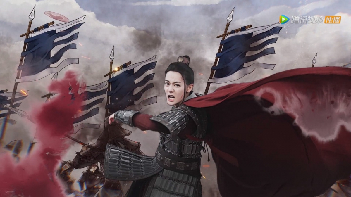 迪麗熱巴在長歌行交戰打鬥的畫面都全用漫畫描述，讓人感覺像一部「膠劇」！