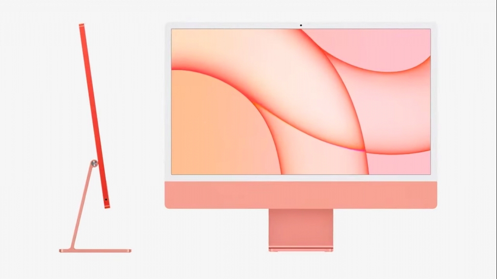 Apple蘋果新品發佈會2021|這次iMac配備24 吋顯示屏、4480 x 2520 解析度、亮度 500 尼特