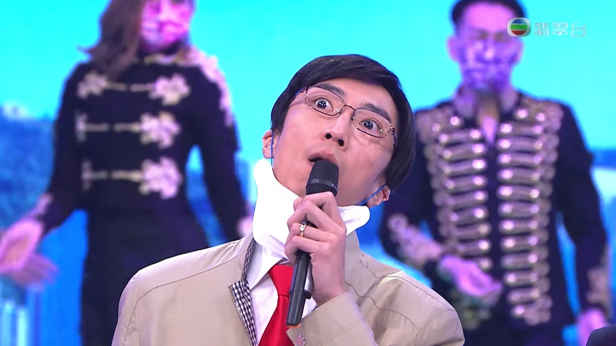 《開心大綜藝》王祖藍反串扮特首!惡搞「疫情記者會」抽姜濤水韓團BTS、BLACKPINK跳舞