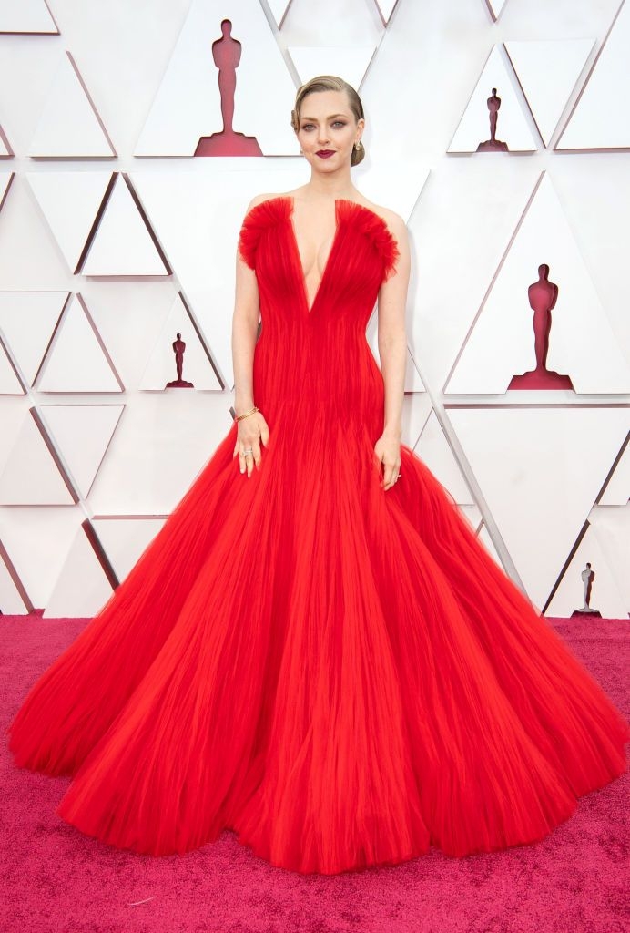 【奧斯卡2021】Amanda Seyfried女明星紅毯穿搭