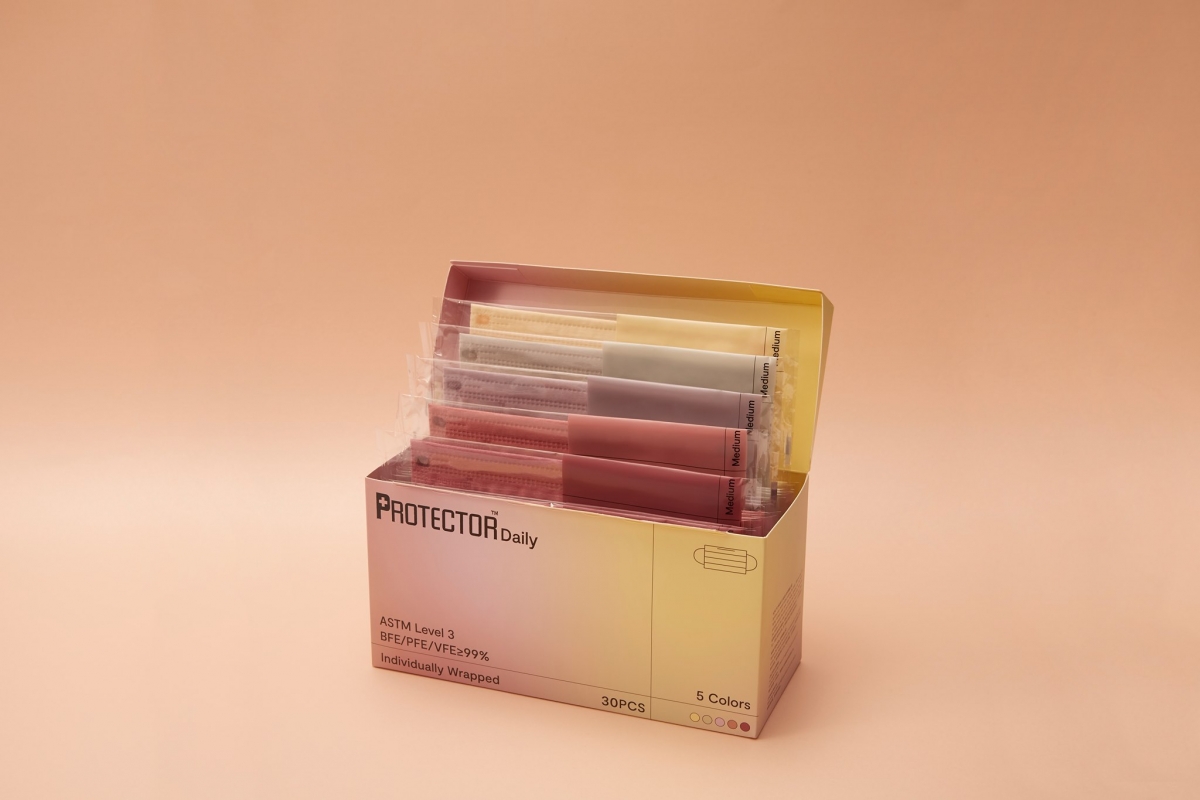 【香港口罩】Protector推絕美春日新色!奶油黃、鼠尾綠、日出紅極具清新溫柔氣質!