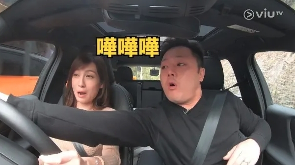 陳嘉倩駕駛時左搖右擺,多次越線十分危險,一次與巴士迎面駛過時差點撞上