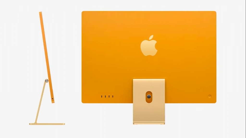 Apple蘋果新品發佈會2021|iMac配有新相機系統,擁有全新前置鏡頭 1080p FaceTime HD,不單有雙倍解像度