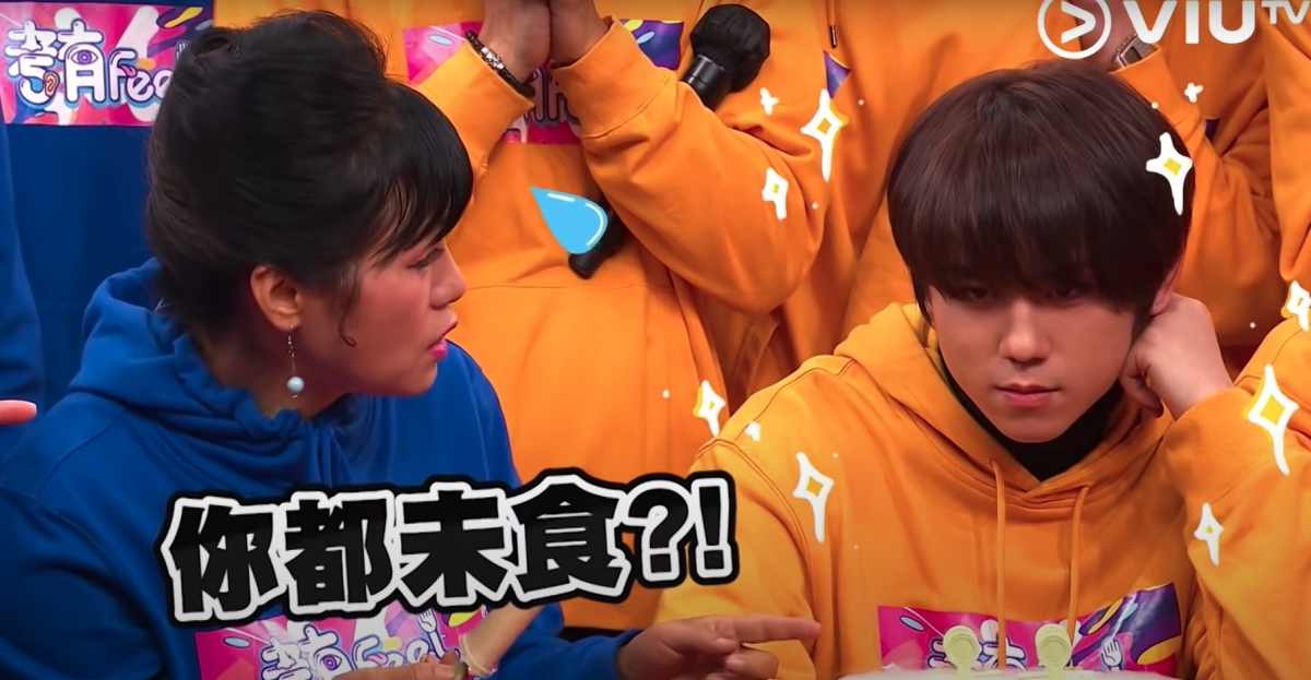 在節目中最受矚目的就是她和姜濤的互動，武功高強的七師傅法力讓姜濤戰敗！