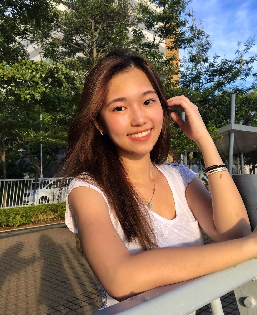 中大醫科女神|在 Jacinta IG (@twy_jacinta)上的相片,大多是一些戶外的相片,膚色較為健康的她