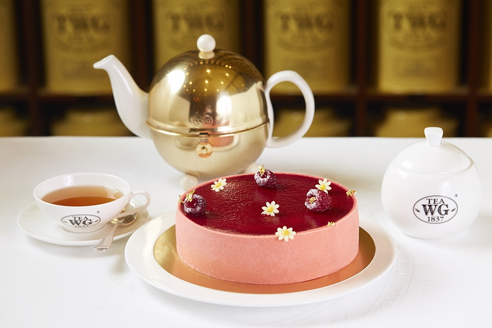 Tea WG 玫瑰芬香紅茶茶香樹莓蛋糕