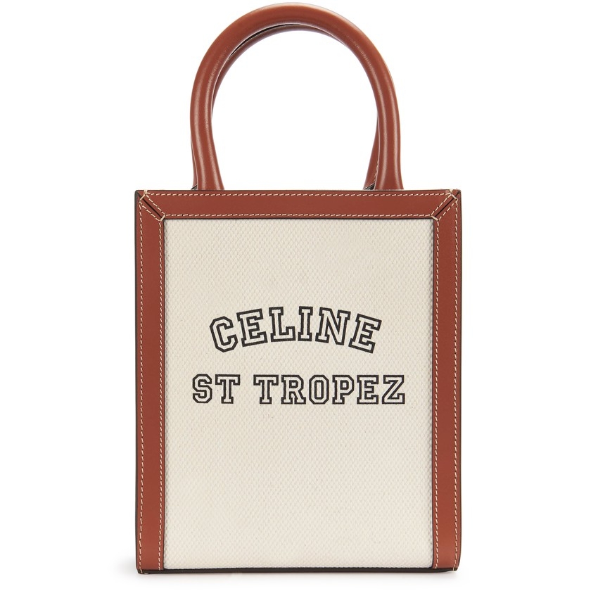 【CELINE手袋2021】520限定愛心刺繡款/奶油白色老花Triomphe Canvas手袋【CELINE手袋2021】520限定愛心刺繡款/奶油白色老花Triomphe Canva手袋