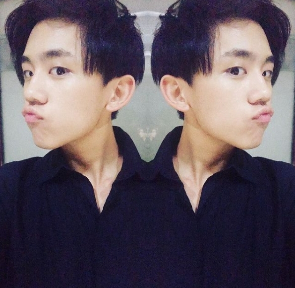 Mirror姜濤當時參賽的造型照仍是有略害羞的樣子，非常討喜！