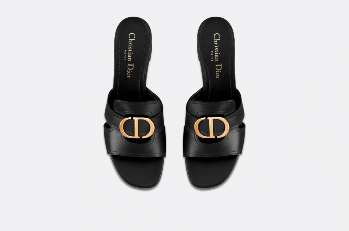 【名牌涼鞋2021】Dior 30 Montaigne拖鞋系列高貴優雅，裸粉溫柔百搭+金色DWAY高跟涼鞋極吸引！