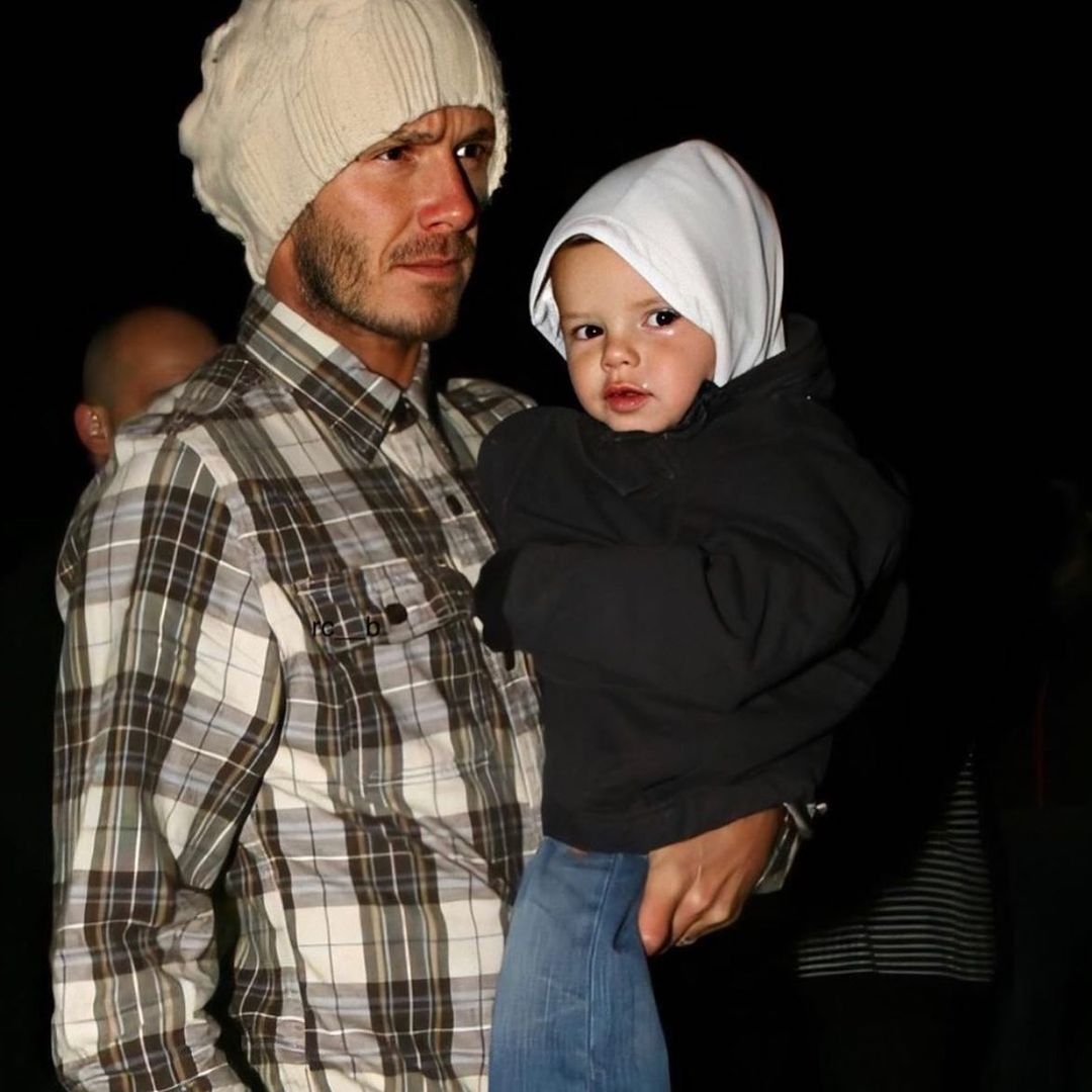 Cruz Beckham 從小就已經被外界稱是四子女中長得最似爸爸碧咸David Beckham,俊朗的臉孔,魅力十足的電眼