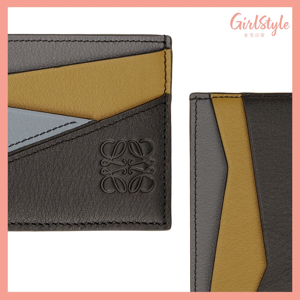 LOEWE Multicolor Puzzle Card Holder