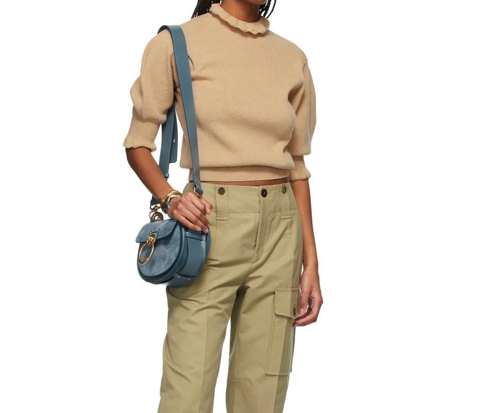 【名牌手袋2021】網購藍色手袋YSL/Chloe/gucci/fendi丹寧手袋