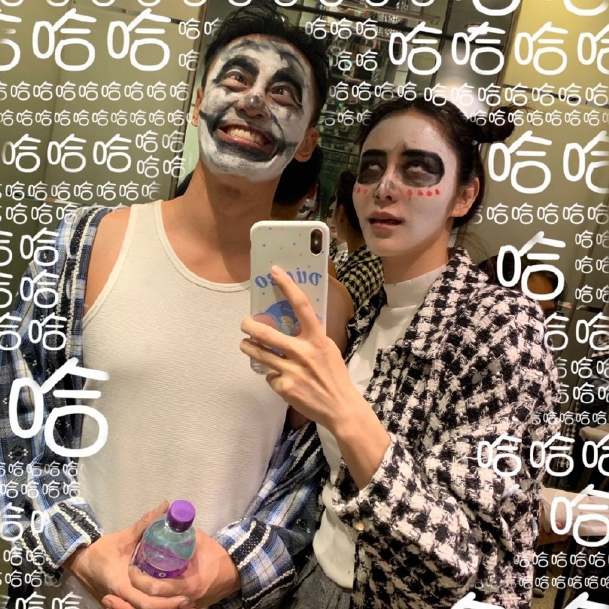 林峯與張馨月婚前罕有的曬合照放閃,一改以往低調的作風,似是公開認定張馨月的女友地位~
