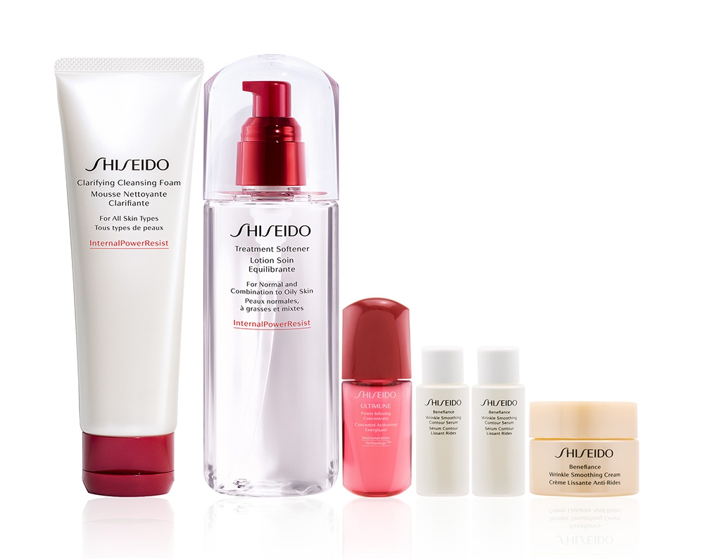 SHISEIDO 淨肌防禦補濕健膚組合