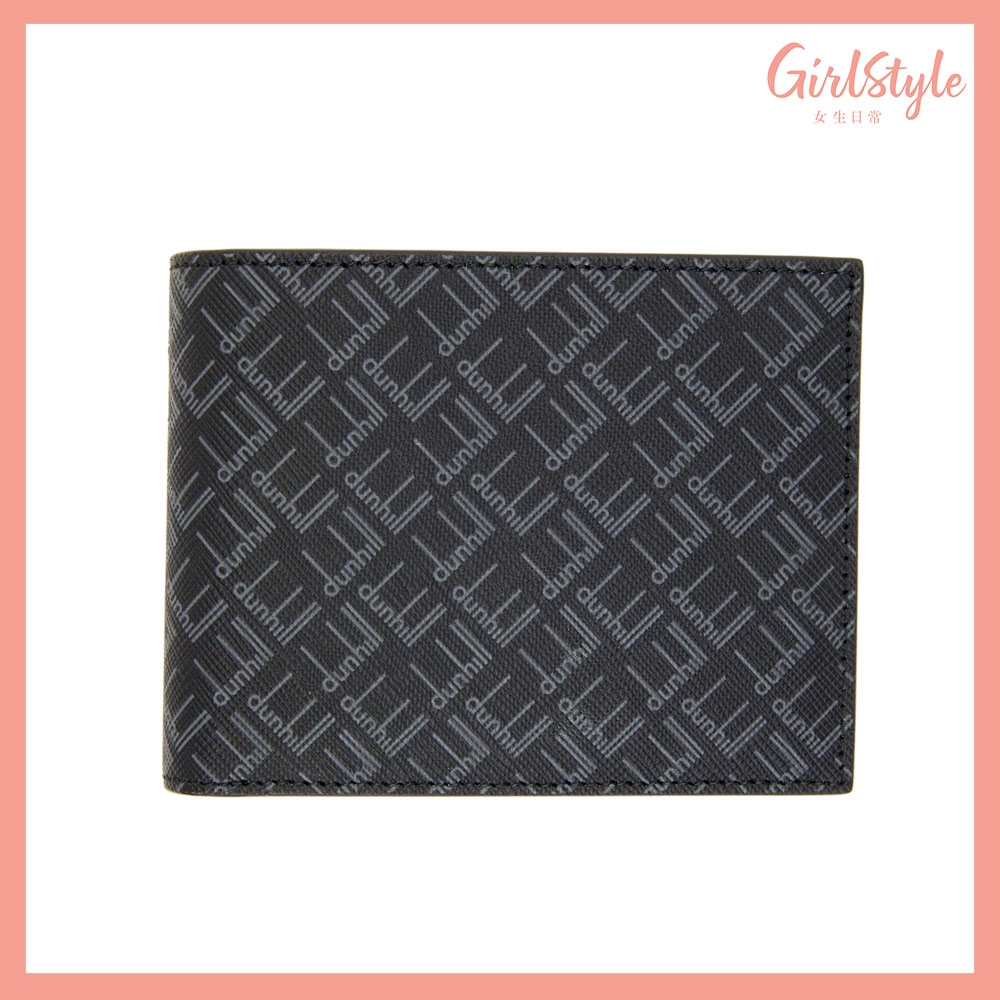 DUNHILL Black Signature 8CC Billfold Wallet