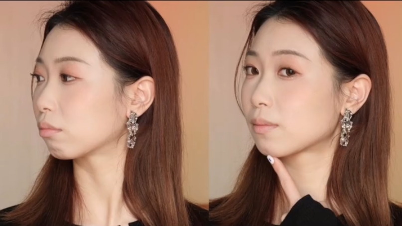 化妝改善凸嘴/下巴後縮/扁塌鼻/化妝修容唇妝秘訣/修容唇膏推介