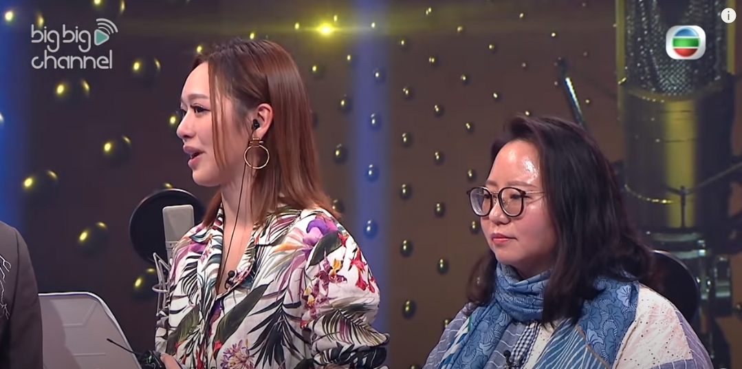 好聲好戲-馮盈盈-王祖藍|過在聲演完結後,馮盈盈有感自己的情緒似乎比排練時強烈了一點,認為自己的表現麻麻。