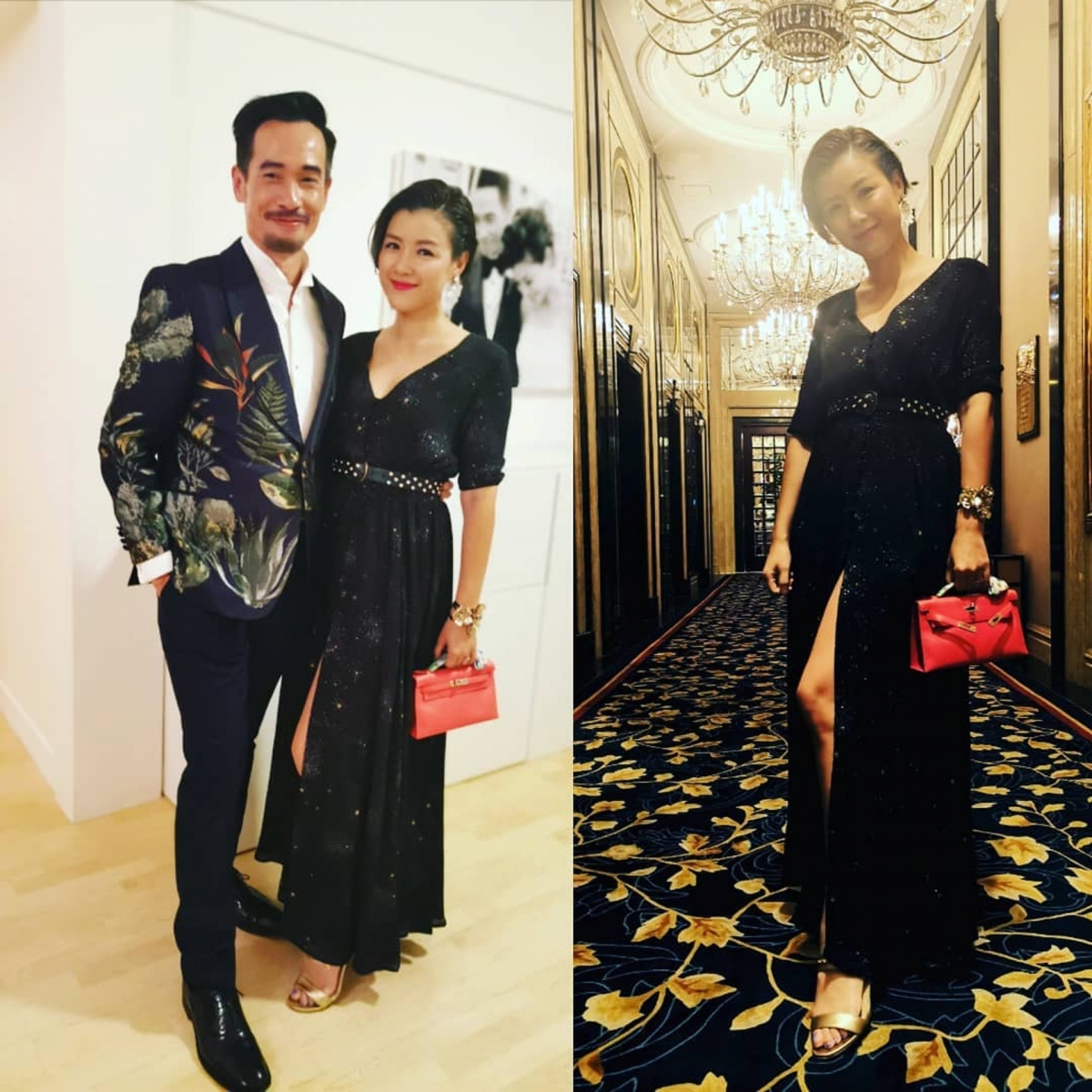 陳豪老婆陳茵媺還有超可愛的迷你版 Birkin 手袋~