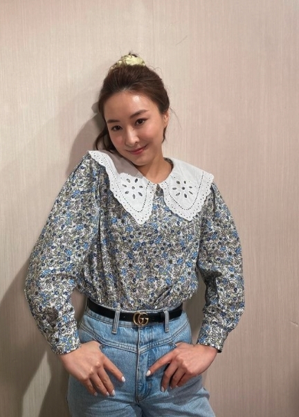 個性同樣爽朗的陳瀅,就喜歡打扮得甜美可人。她打扮