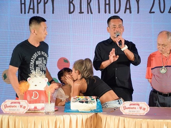 洗米嫂Heidi陳慧玲 31日為老公洗米華周焯華及6歲的女兒大搞 Damiana 生日會