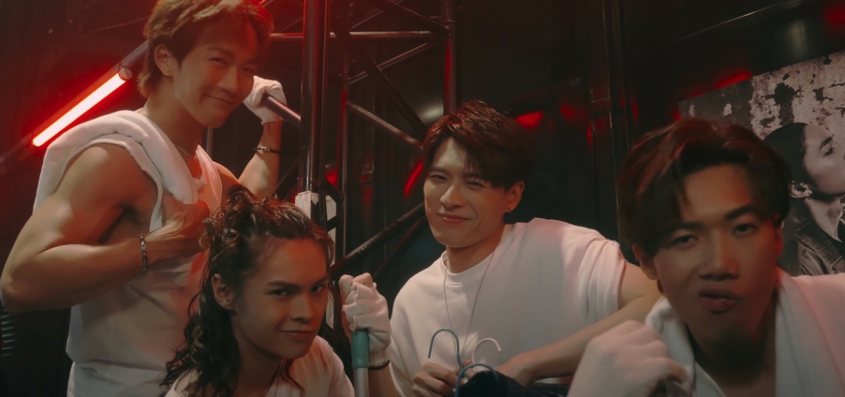 「後台工作人員」的粗獷4子:Tiger、Alton、Stanley和Frankie,