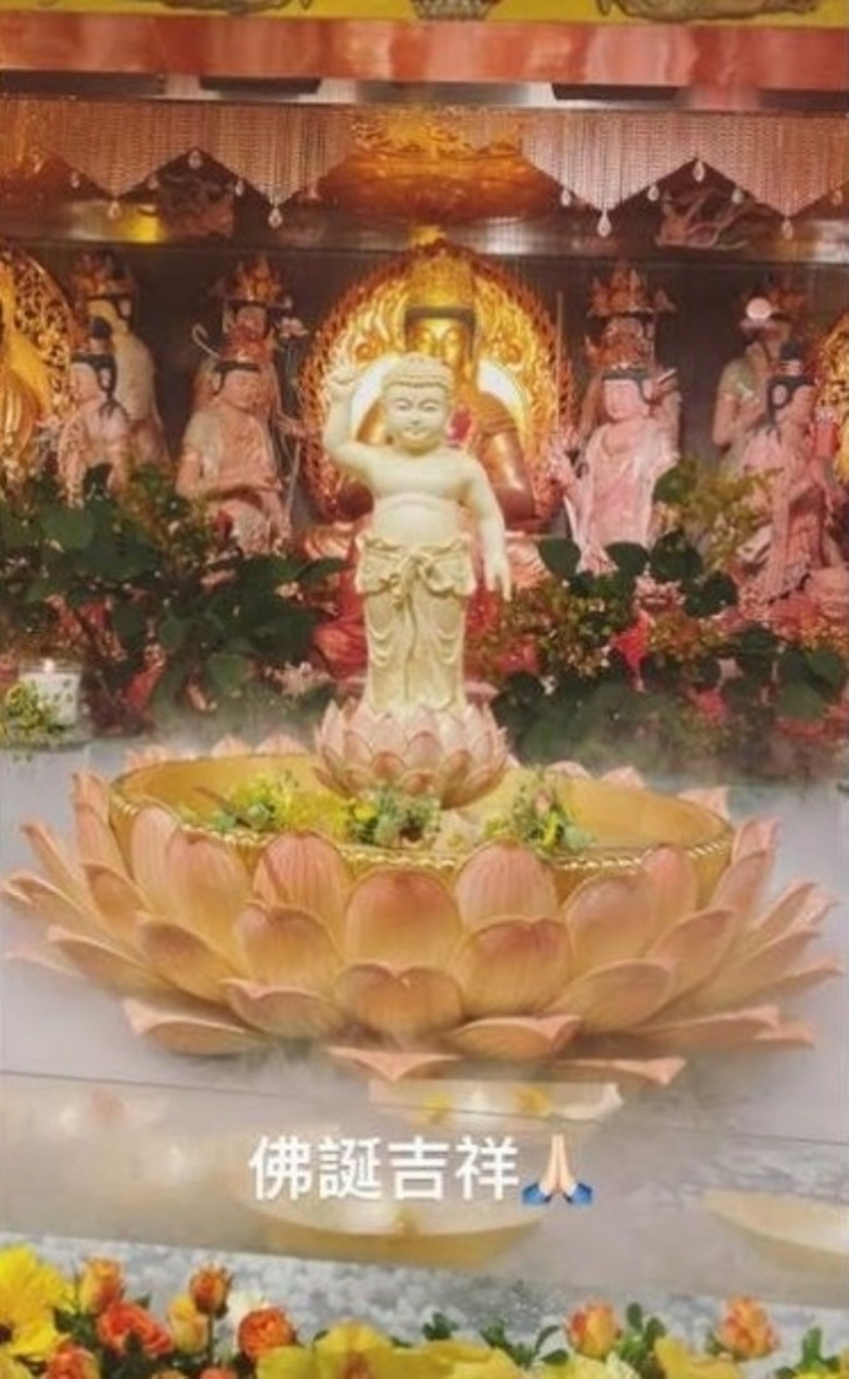 或許是 Stephy 與前男友方力申 5 月時就曾經一同現身於一個佛誕浴佛的活動中,更恰巧分別上載 instagram story 和照片,香港傳媒更再度抄起兩人復合的傳聞!