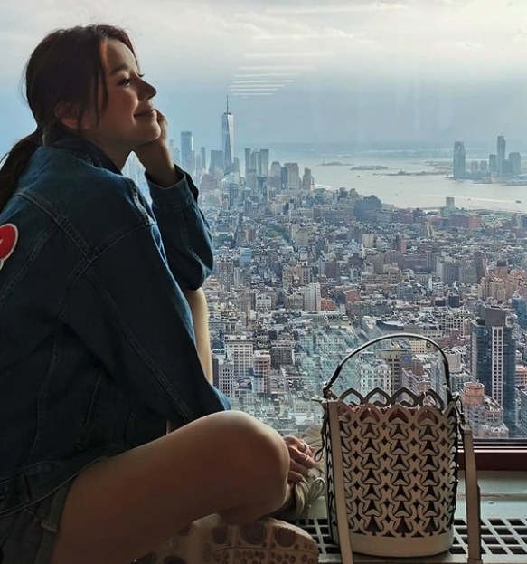 黃翠如有不少Michael Kors、Kate Spade和agnès b的產品