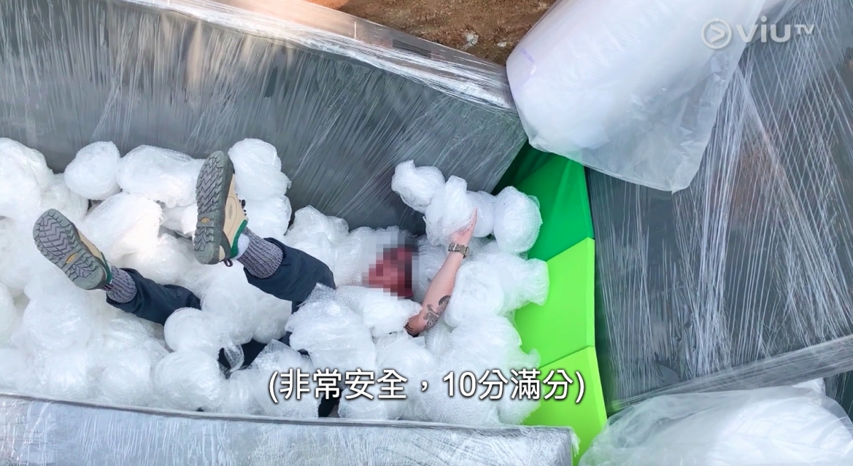 「無制限OT編」為了確保節目每位成員的安全,每個遊戲、懲罰幾乎亦會先經過多次親身實測才正式搬上銀幕,相當貼心!