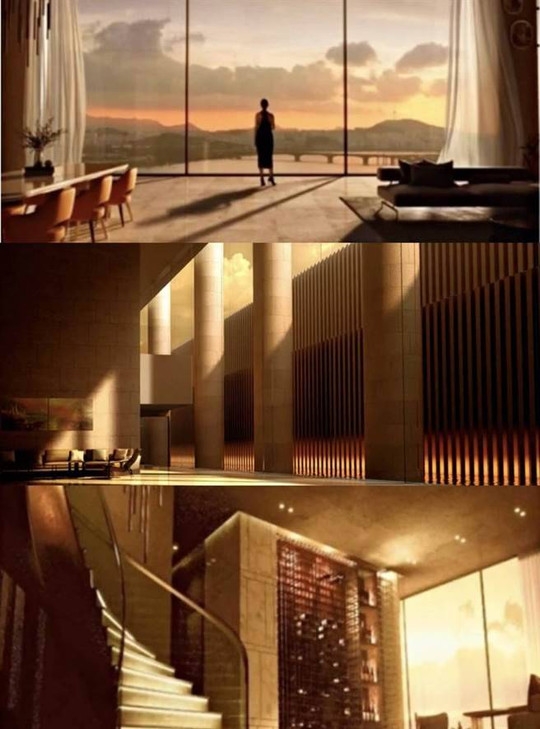 IU的新家不只外觀奢華,內部裝潢也十分夢幻!