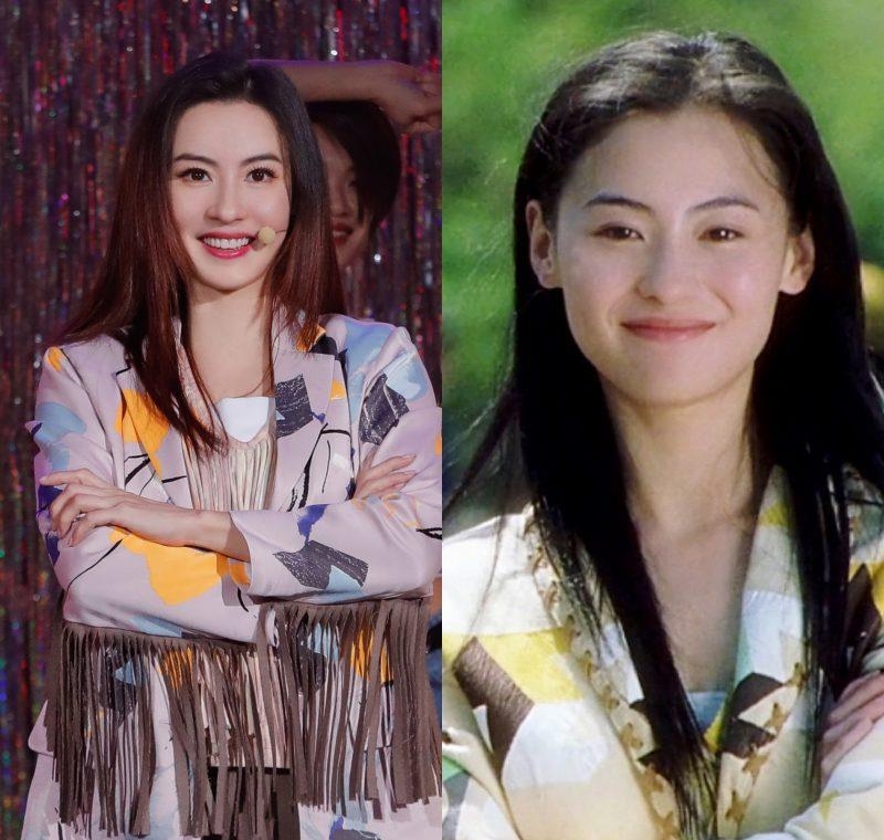 混血藝人童年照|張柏芝現年41歲,但是美貌卻依然維持得很好,臉上不但沒有皺紋,樣子更是跟當年 18 歲時的她一樣漂亮