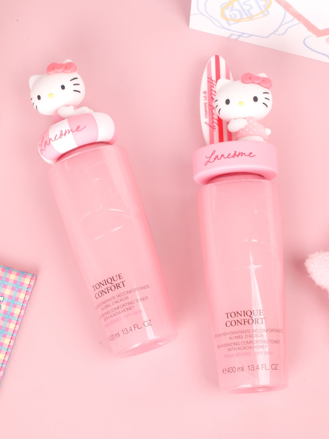 lancome粉水 lancome Hello Kitty粉水 TONIQUE CONFORT 溫和保濕水