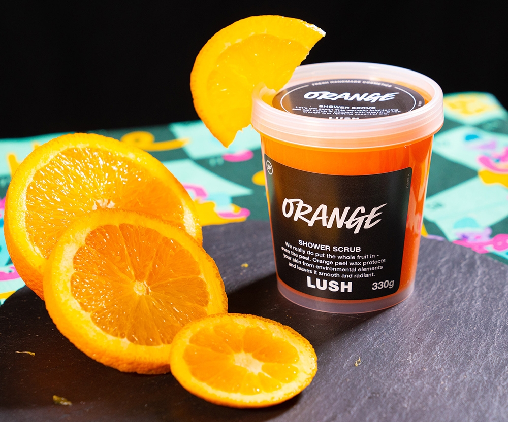 Lush 香橙磨砂沐浴露
