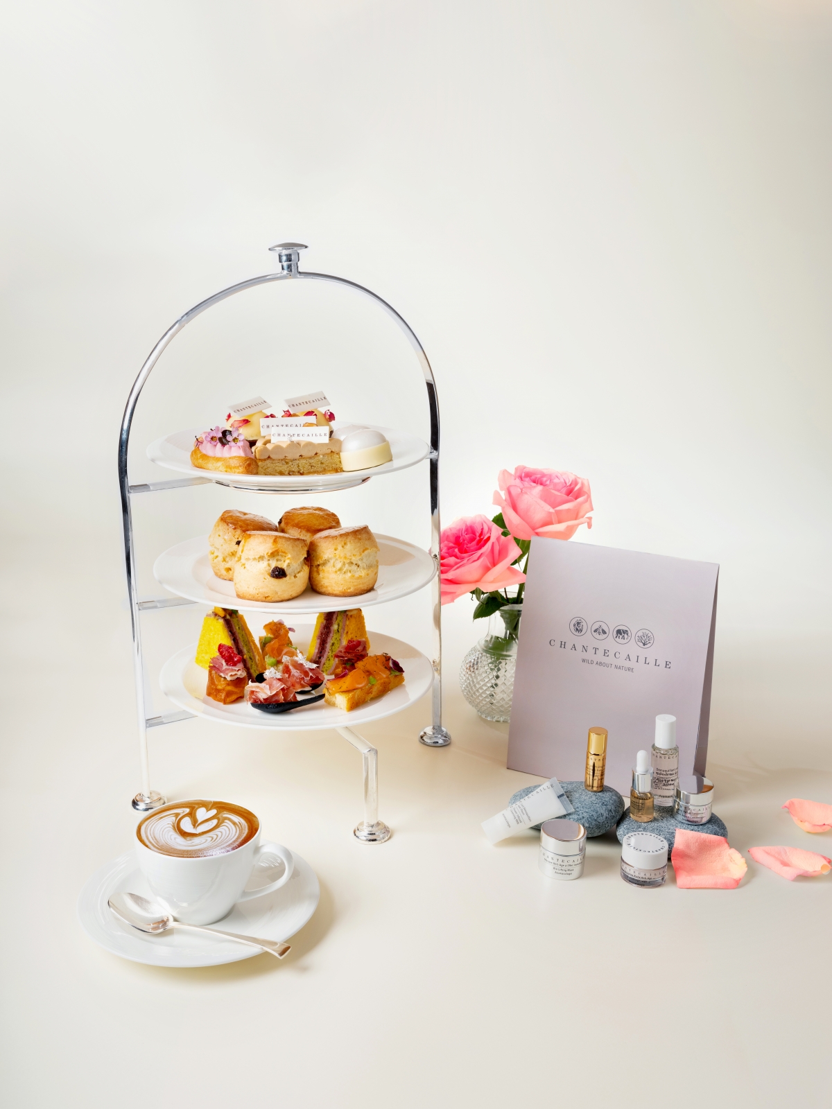 Chantecaille X Four Seasons Lobby Lounge Afternoon Tea 3