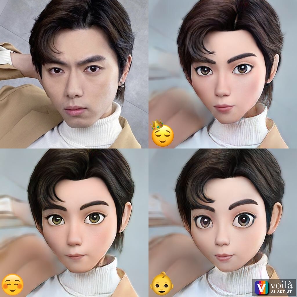 -迪士尼變臉App-VoilàAIArtist-變樣app-8