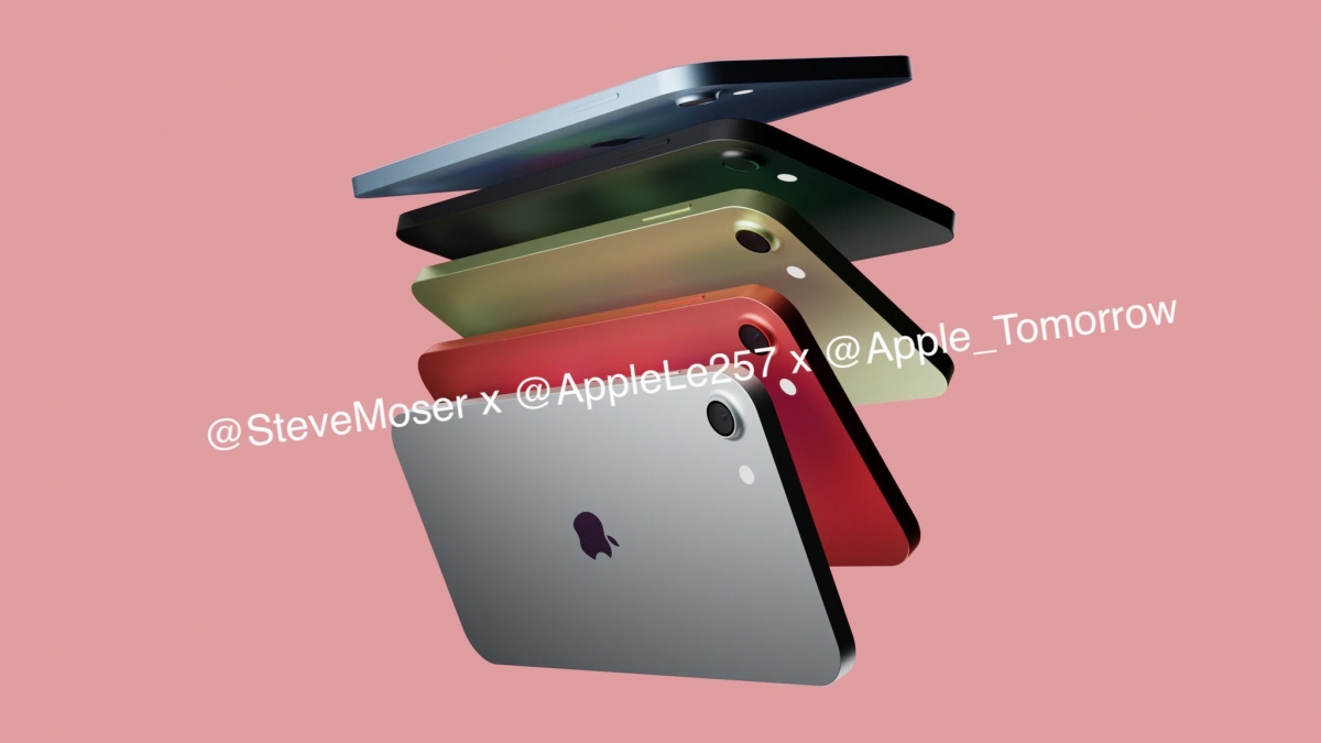 Iphone 13最新渲染圖,絕美霧粉藍溫柔優雅!重推Ipod Touch,牛油果綠超吸引?
