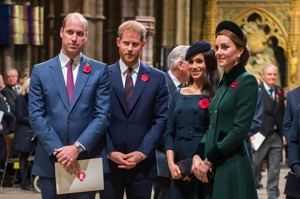 英國王室向哈里、梅根以及威廉王子夫婦支付450萬英鎊(約4,860萬港元)的費用
