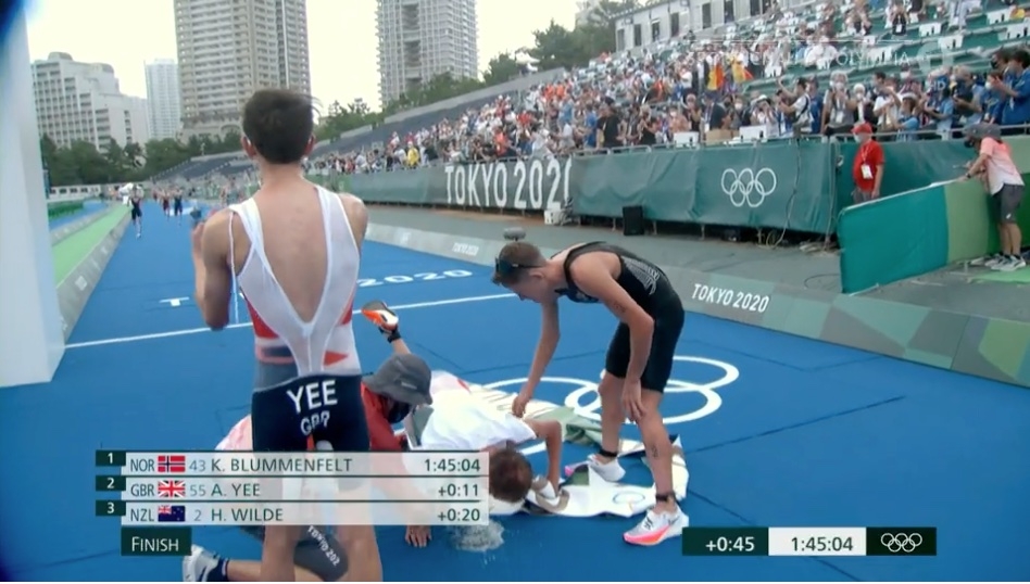 #三項鐵人賽選手集體嘔吐?