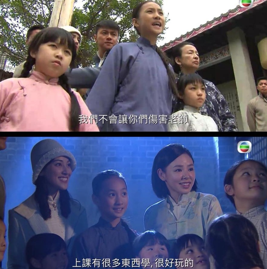 鍾柔美2017年的近作《平安谷之詭谷傳說》,在劇中更擔演著村內的女童,打扮成孖辮妹,要表現出震驚和委屈的表情