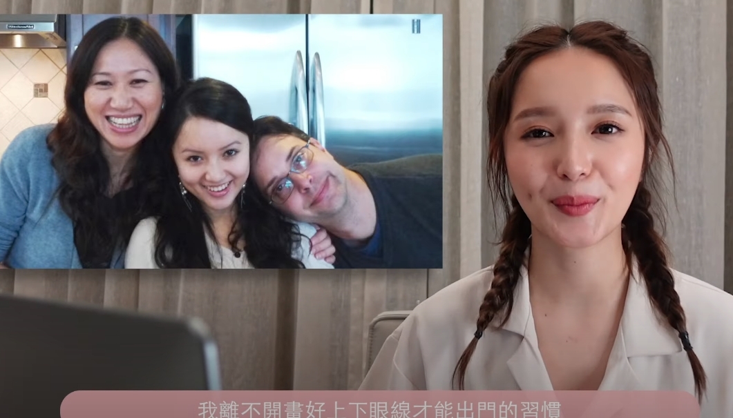 鄺潔楹解釋臉型變尖有可能是因為箍牙的緣故,她更曬出一張自己當時最肥而且正箍牙的照片,憶述自己當時比現在重30磅左右