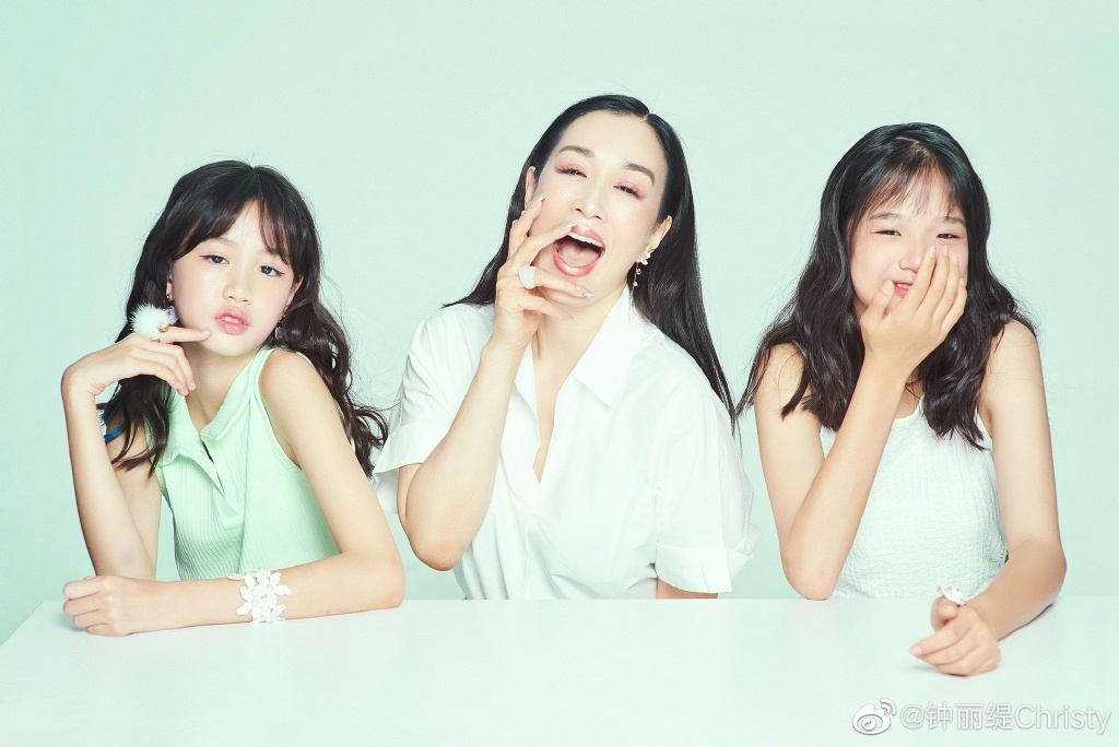 鍾麗緹女兒, 鍾麗緹JadenCayla, 鍾麗緹張倫碩