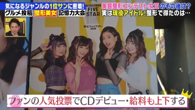 日本整容選美-「尾上七海」的事業也漸見起色,在她加入的地下偶像組合「Osaka Merhen」中
