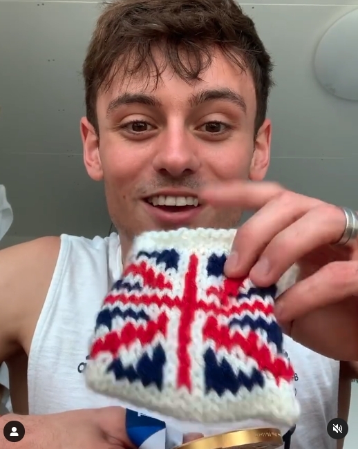 除了跳水技術了得外,原來 Tom Daley 更擁有一門相當有少女心的超強技藝?