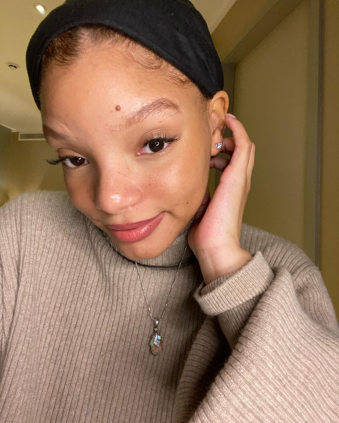 小美人魚Halle Bailey 的個人 IG喜歡分享各種不同的造型