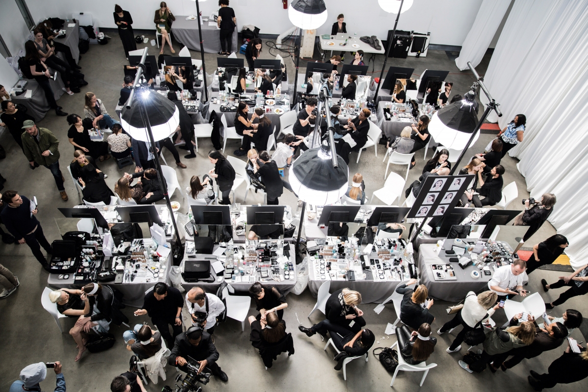 Dior Backstage Visual