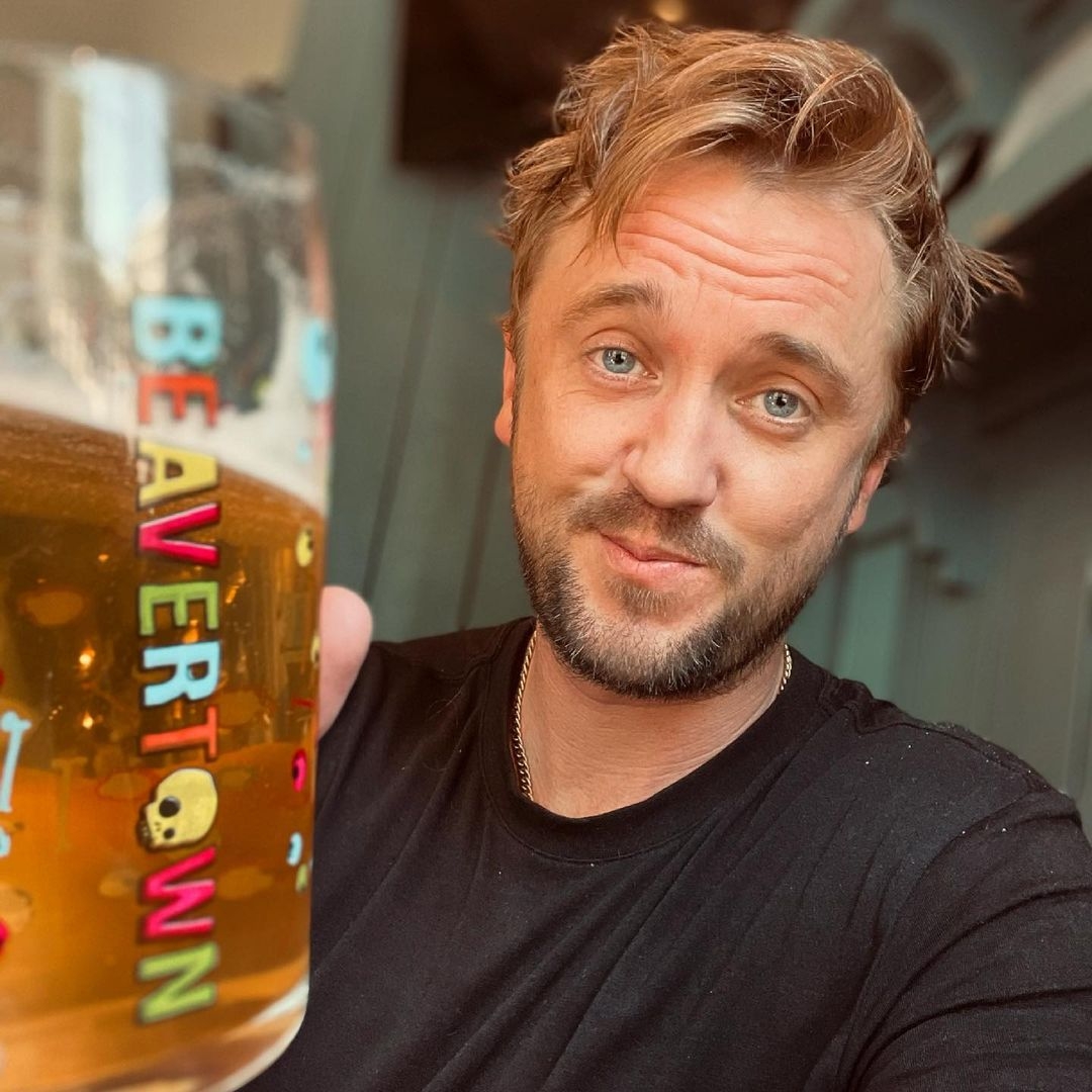 哈利波特馬份-向來不羈的 Tom Felton 對於髮線後移沒有半點的遮掩